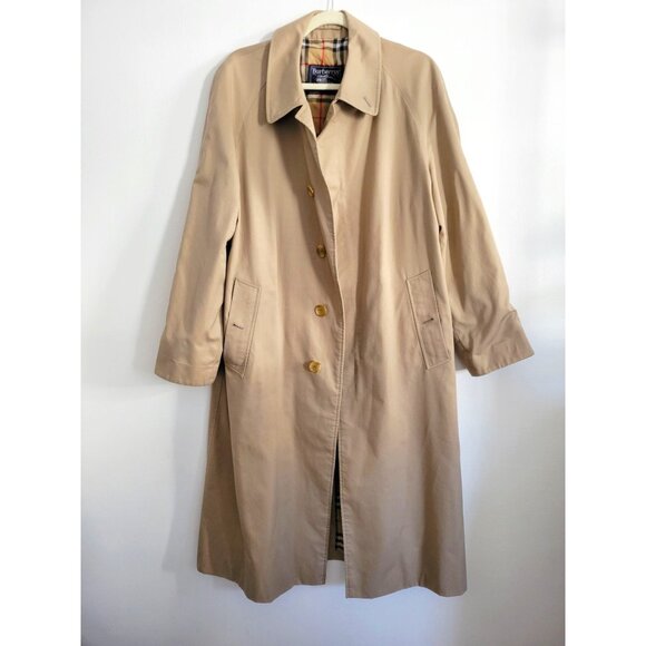 Burberry Jackets & Blazers - Burberry Women's Trench Coat Khaki Women Size XL